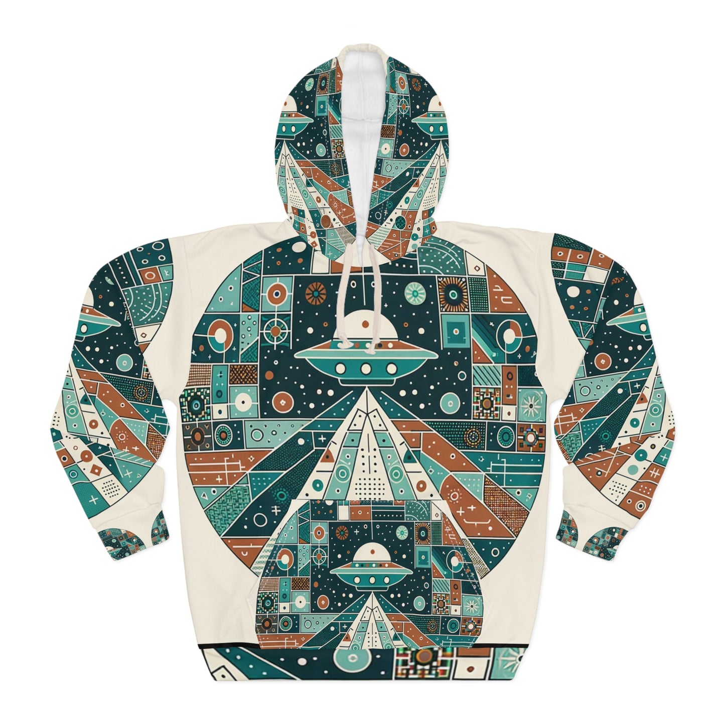 "Galactic Explorer UFO Hoodie"