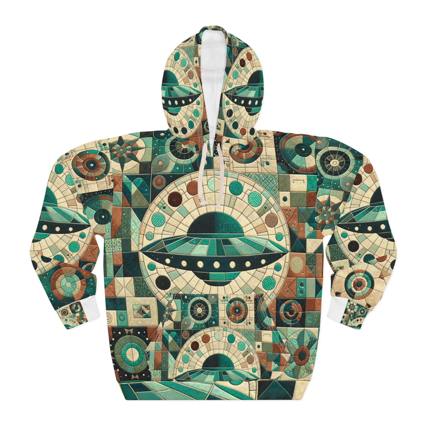 Galactic Voyager UFO Hoodie - Unisex Pullover