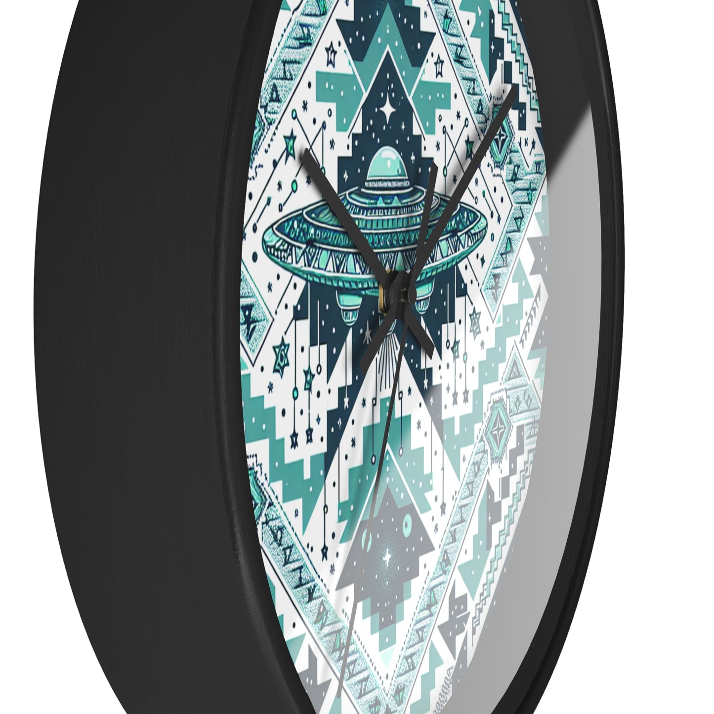 Zephyr Turquoisia - Clock