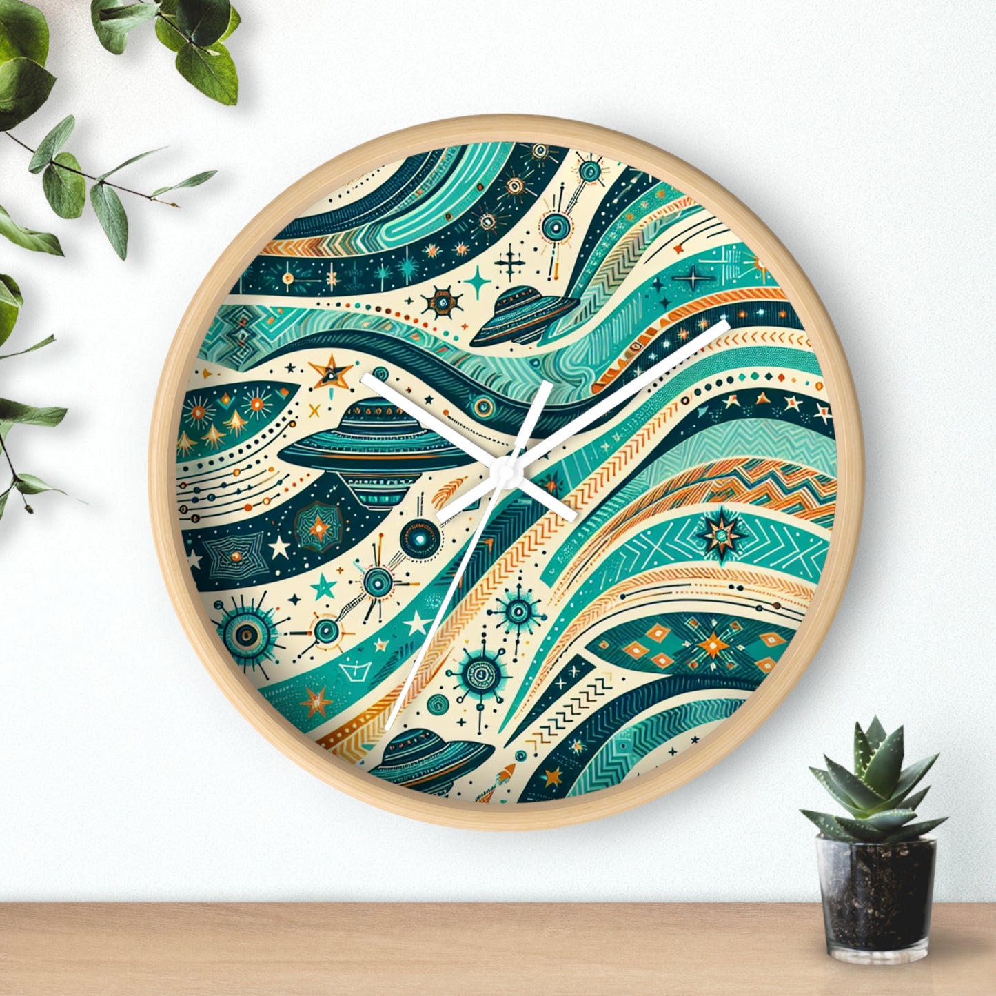 Zirconia Turquoisea - Clock