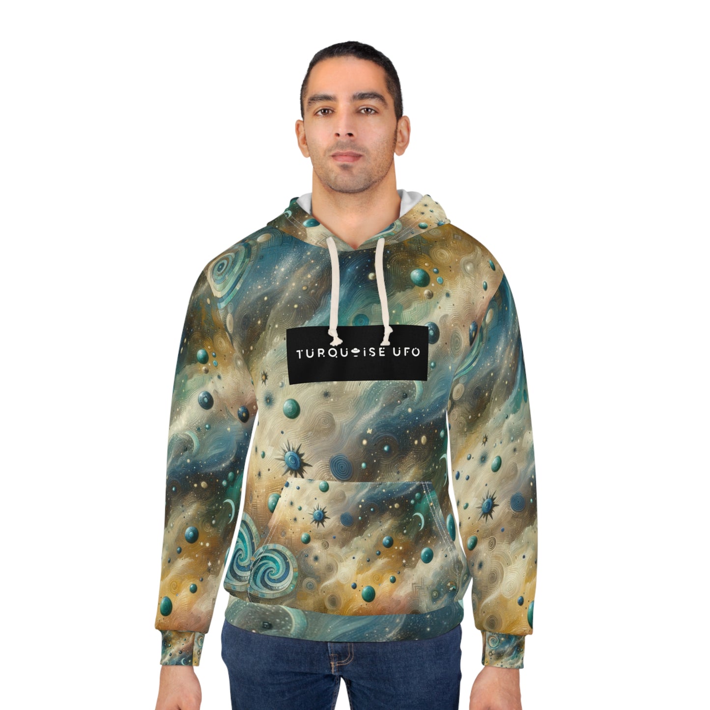 Turquoise UFO Hoodie
