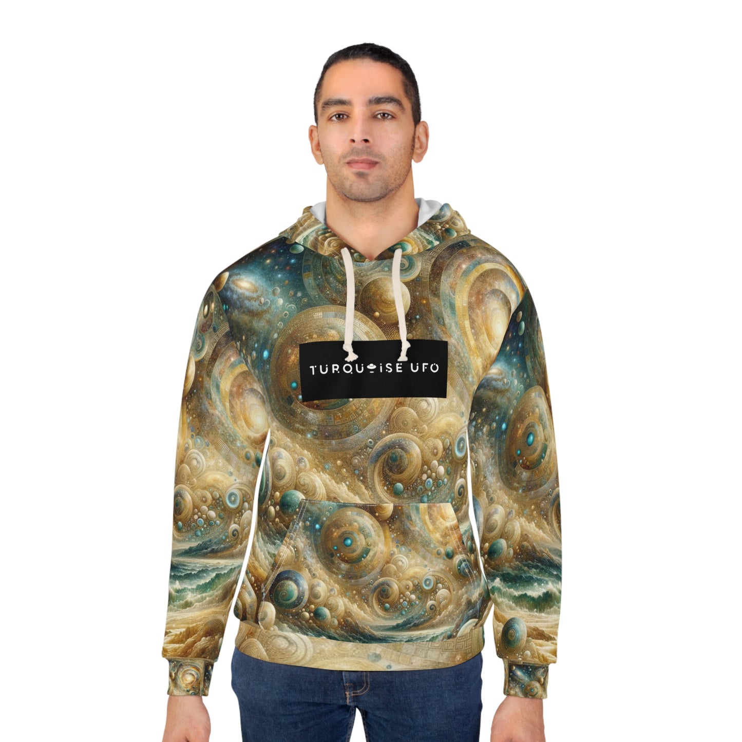 Turquoise UFO Hoodie