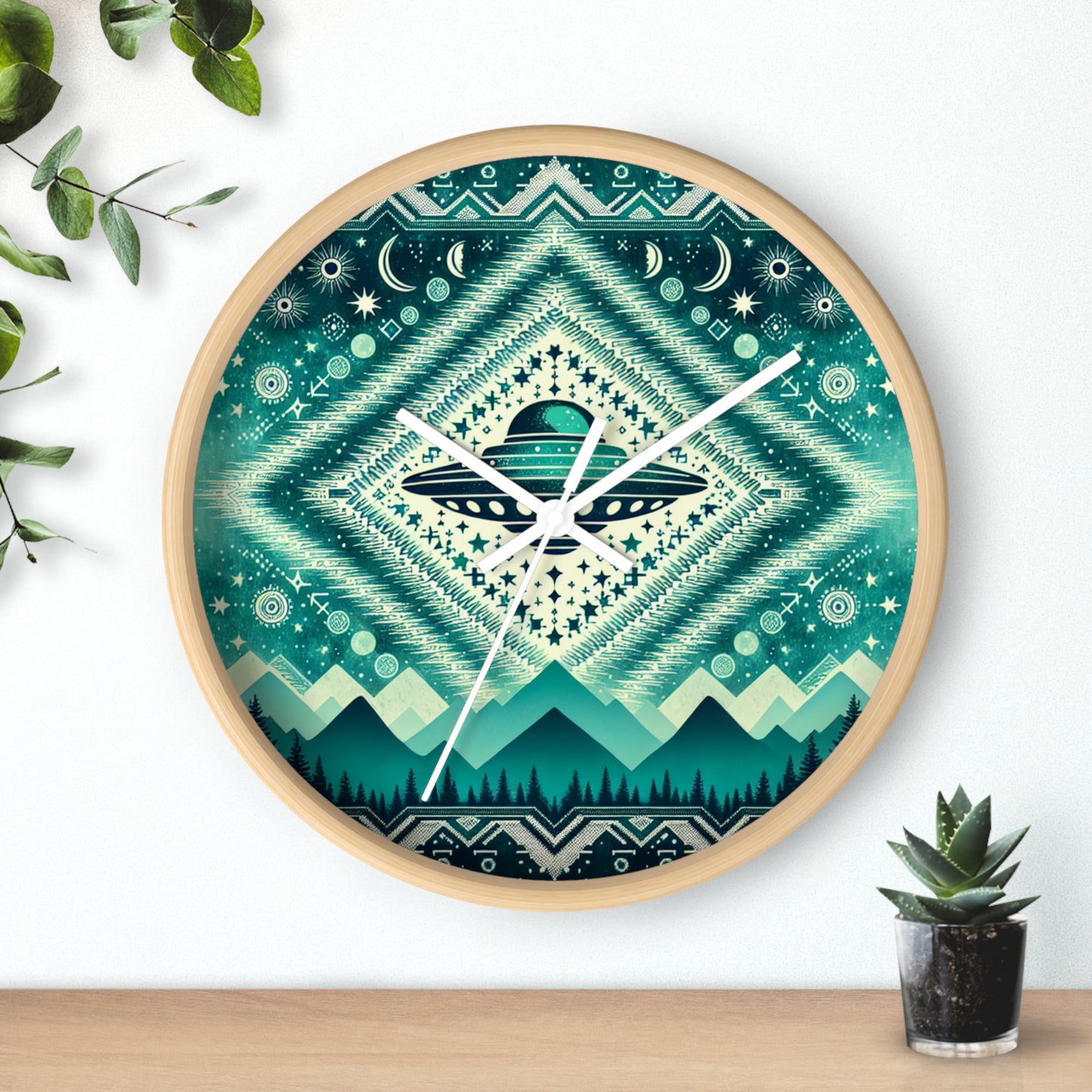 Turquo Tektusia - Clock