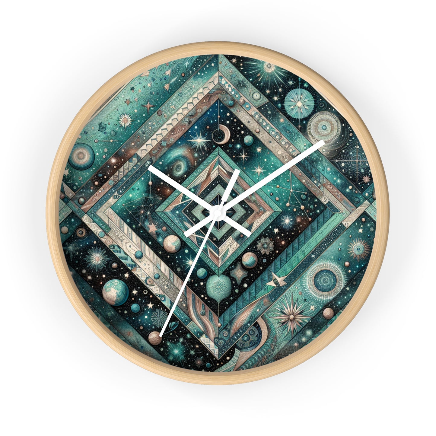 Zephyr Turquoisian - Clock