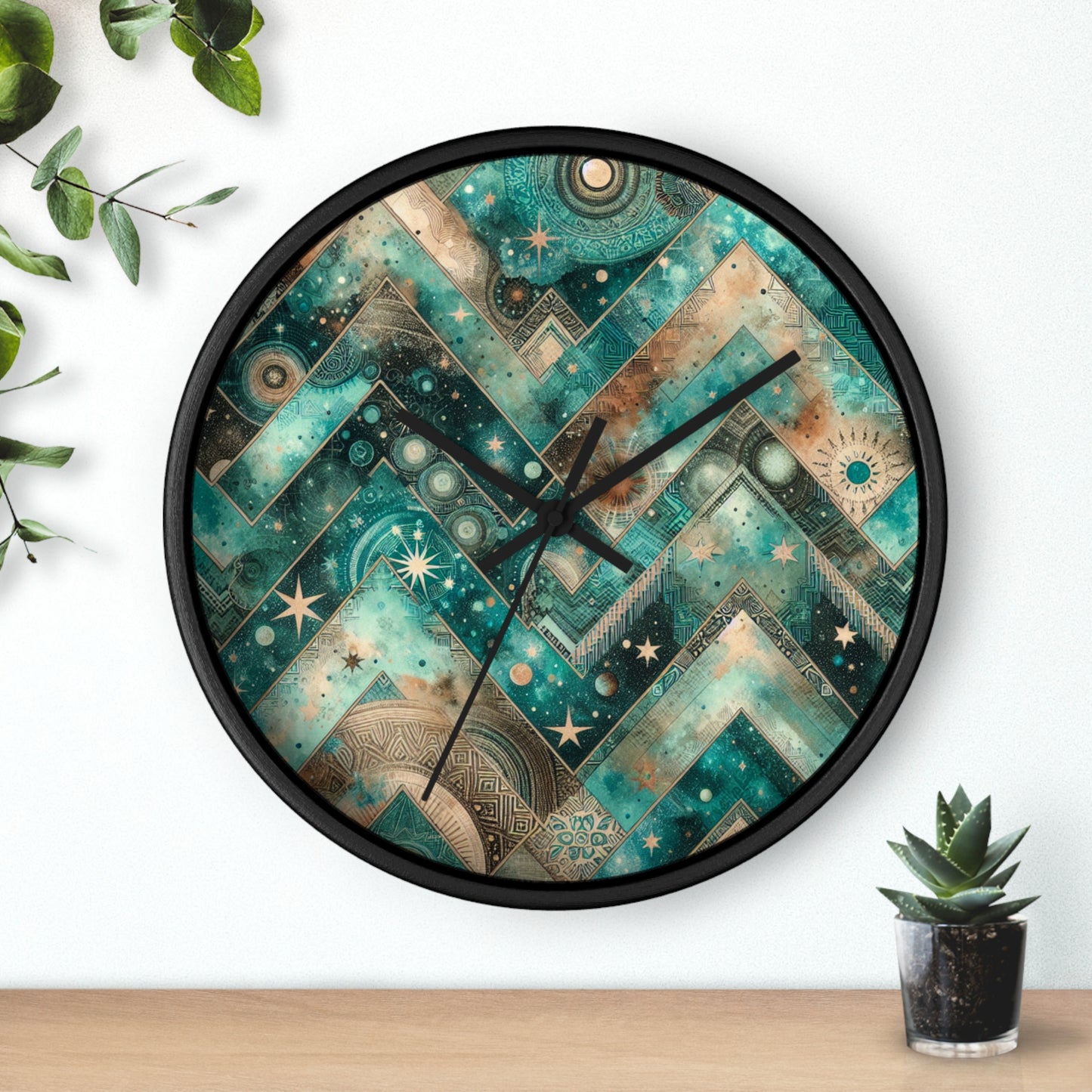 Zircon Turquoisian - Clock