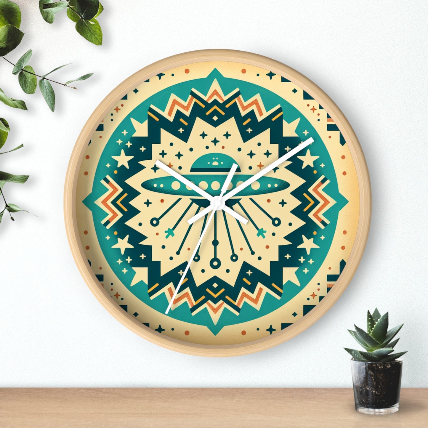 Turquesa Skylevian - Clock