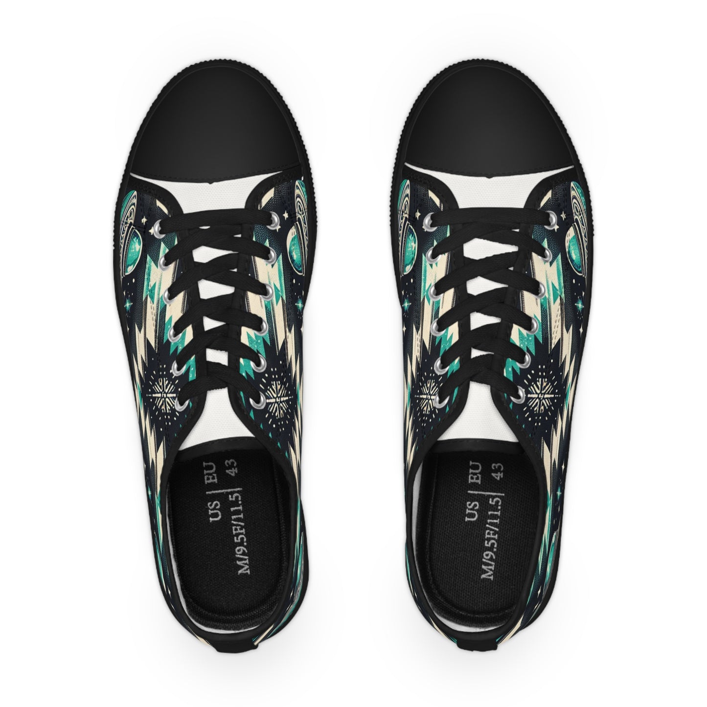 Zephyr Turquoisian - Men's Lowtop Sneakers
