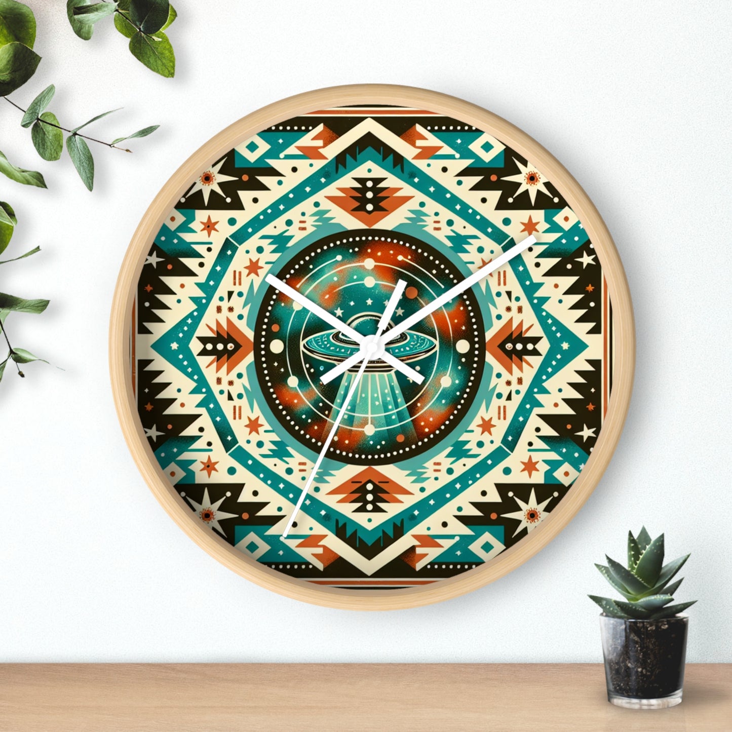 Turq Nebulosa - Clock