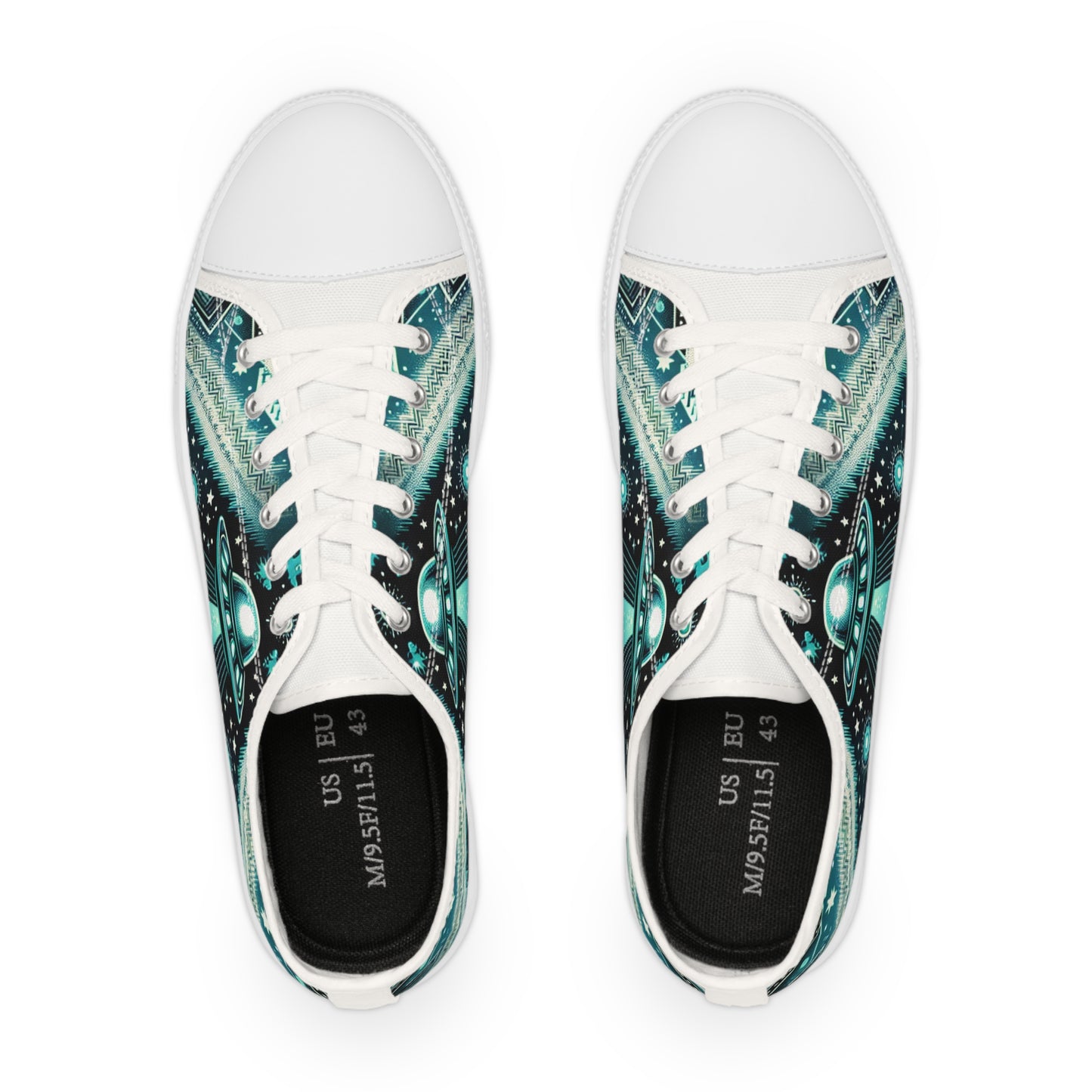 Zephyr Turquoisea - Men's Lowtop Sneakers