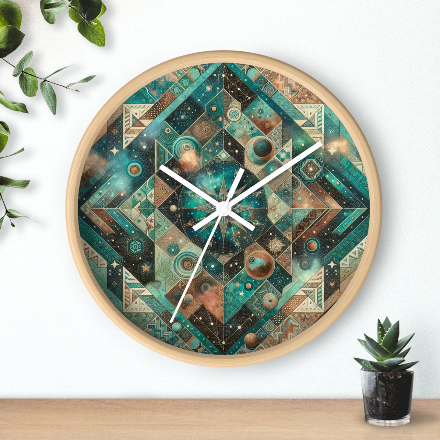 Turq Nebulaian - Clock