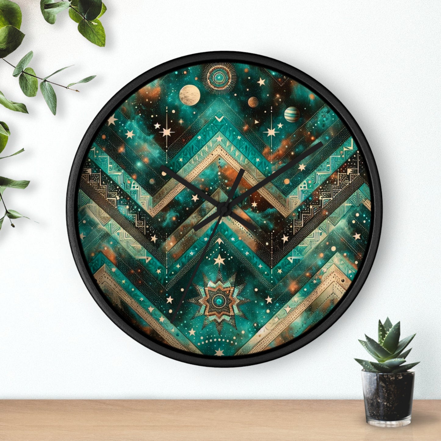 Zirconia Galaxite - Clock