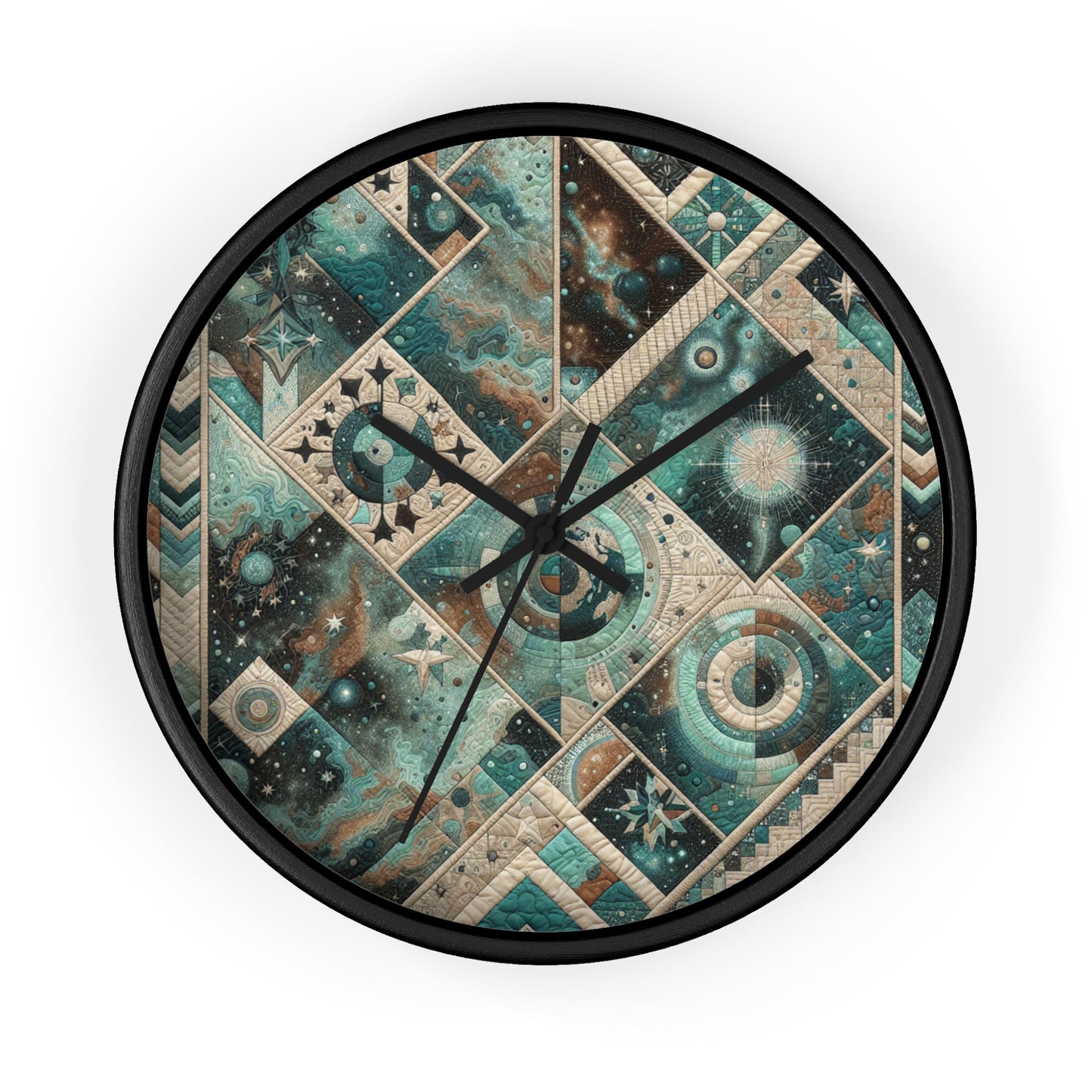 Zircon Galaxite - Clock