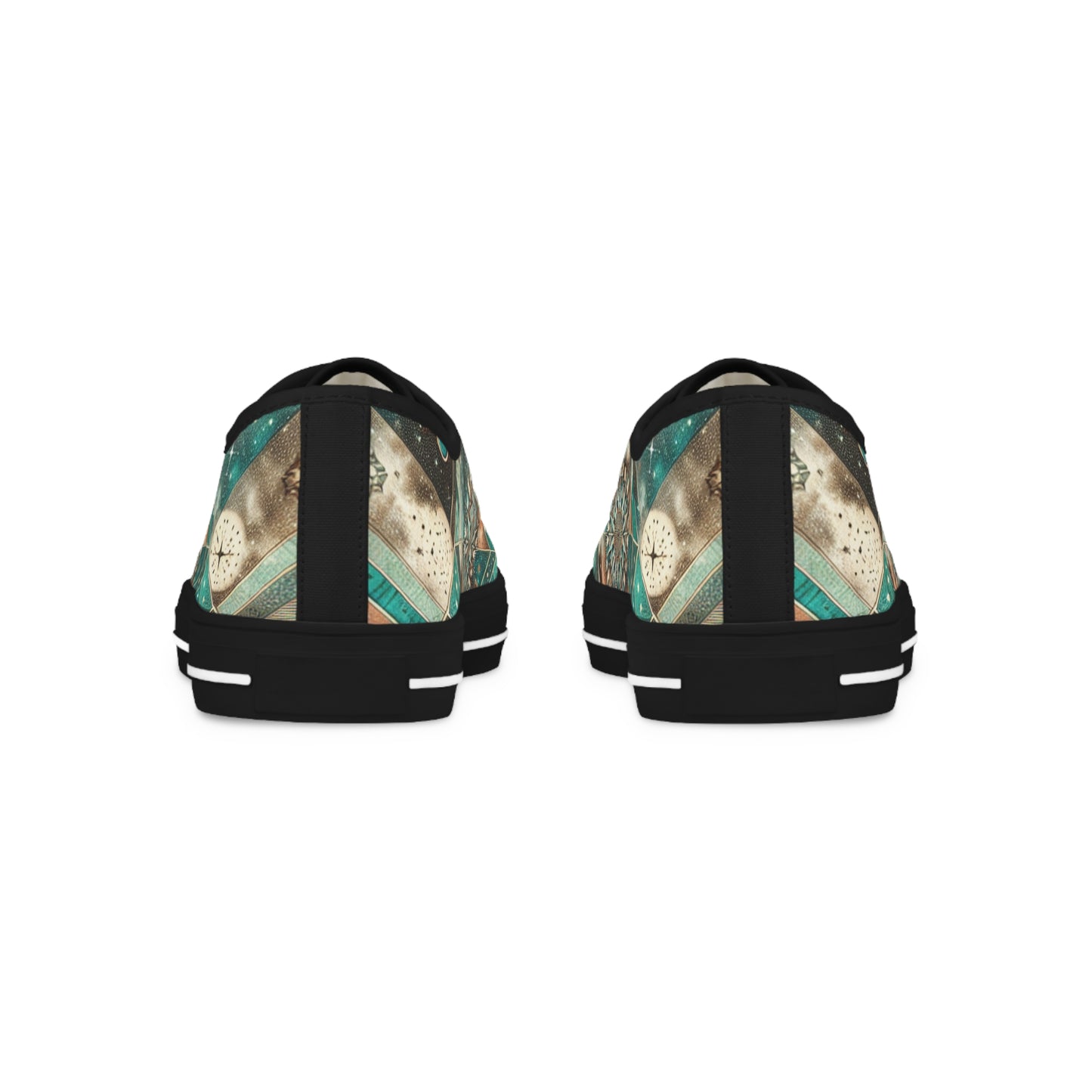 Zircon Turquoisia - Men's Lowtop Sneakers