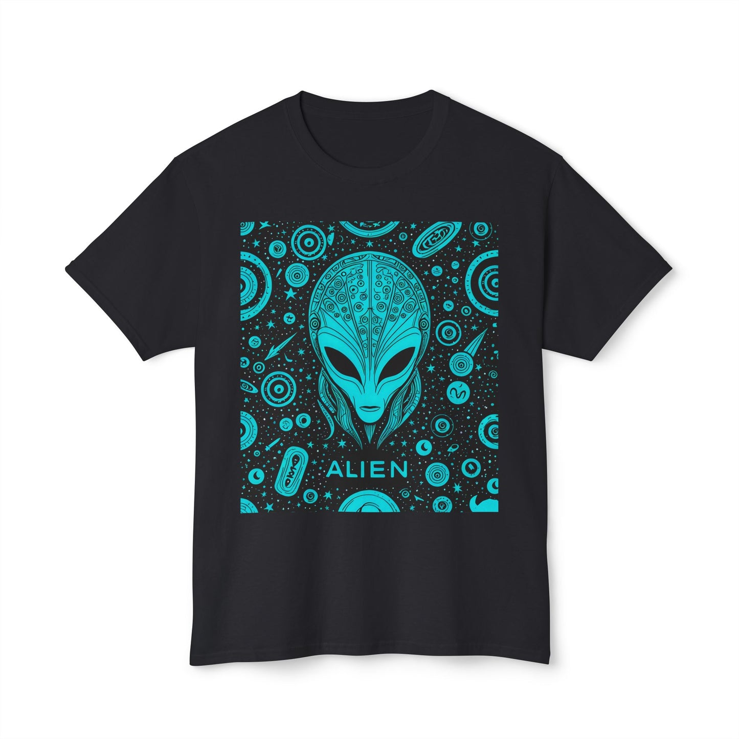 Alien Graphic Unisex T-Shirt - Cosmic Vibes for Space Enthusiasts