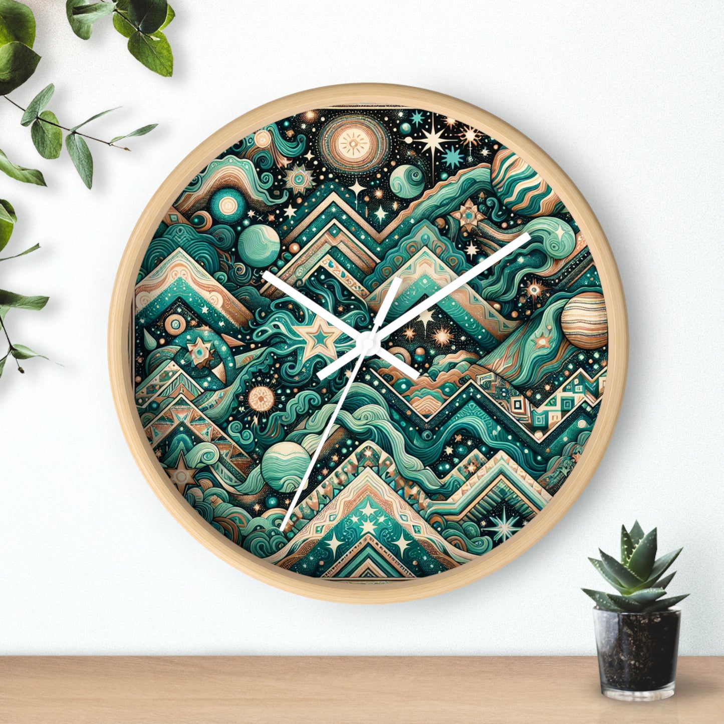 Zirconia Azure - Clock