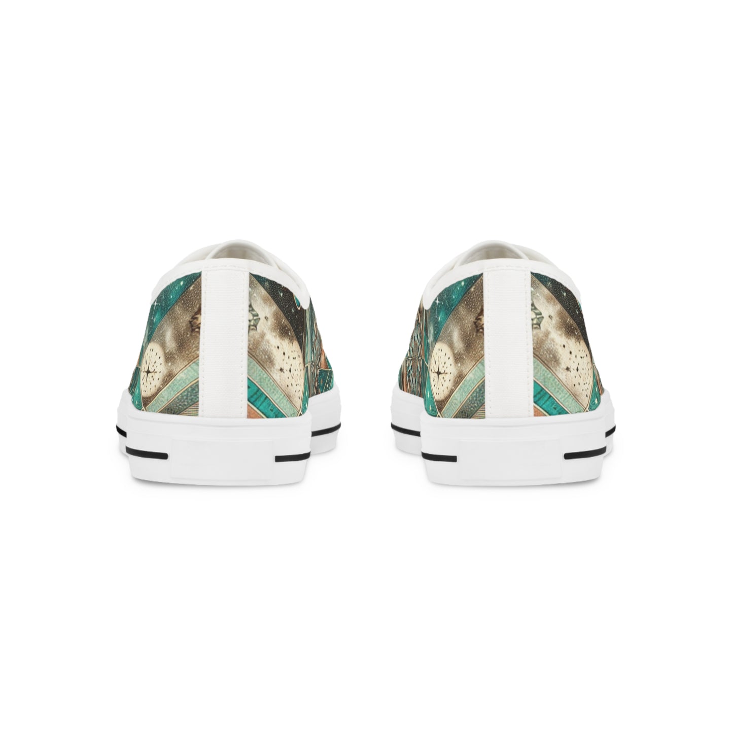Zircon Turquoisia - Men's Lowtop Sneakers