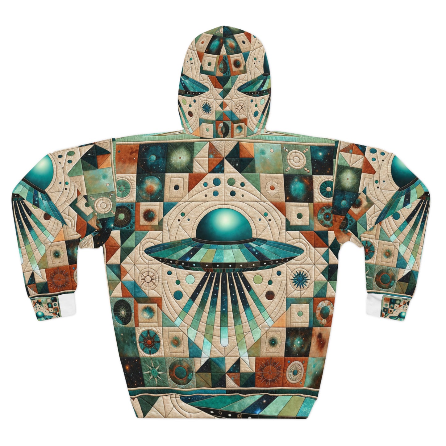 "Galactic Voyager UFO Hoodie"