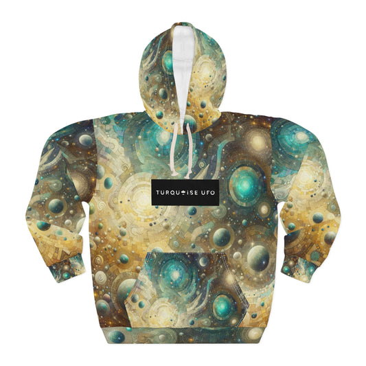 Turquoise UFO Hoodie