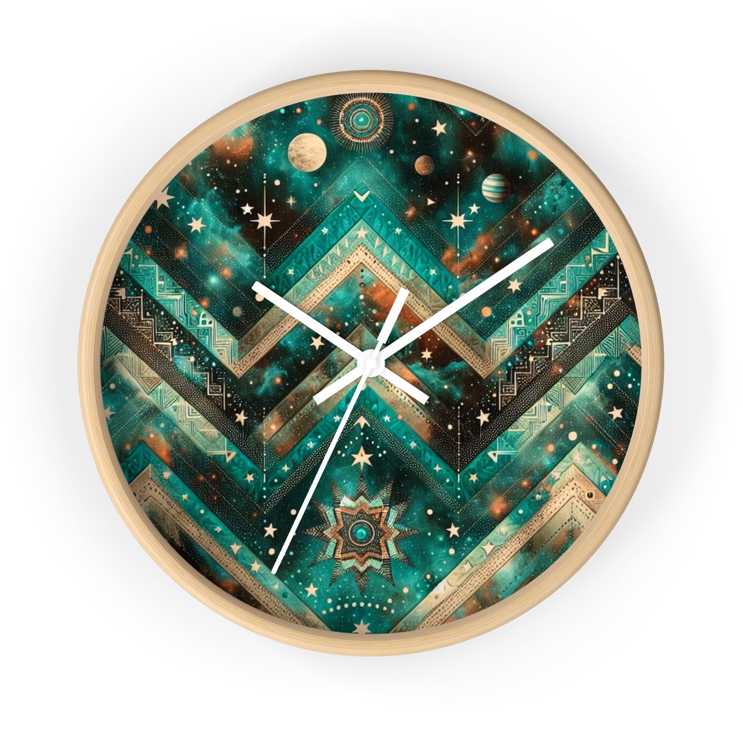 Zirconia Galaxite - Clock