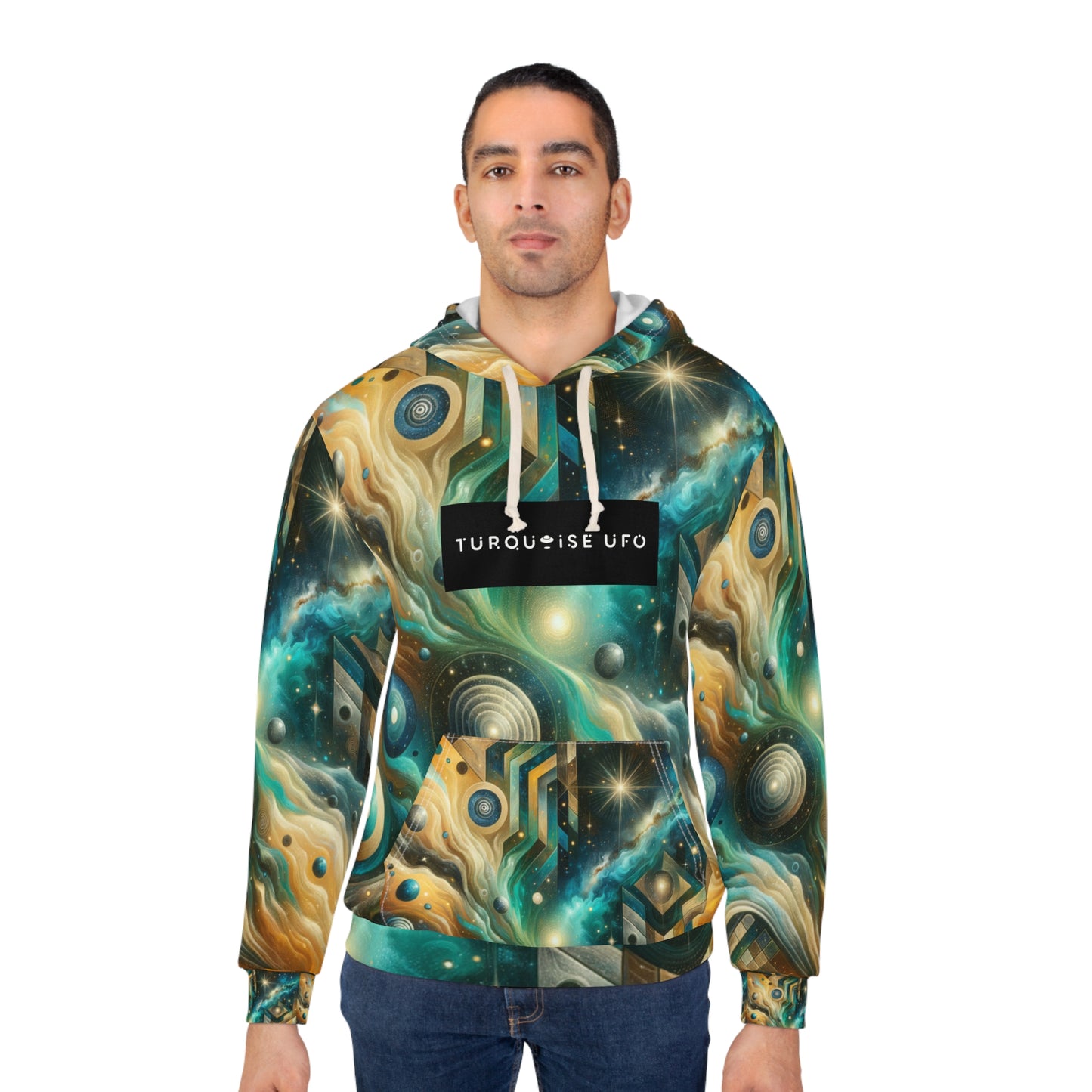 Turquoise UFO Hoodie