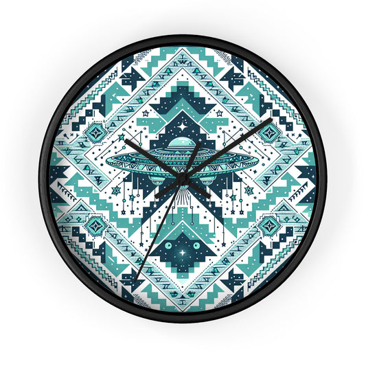 Zephyr Turquoisia - Clock