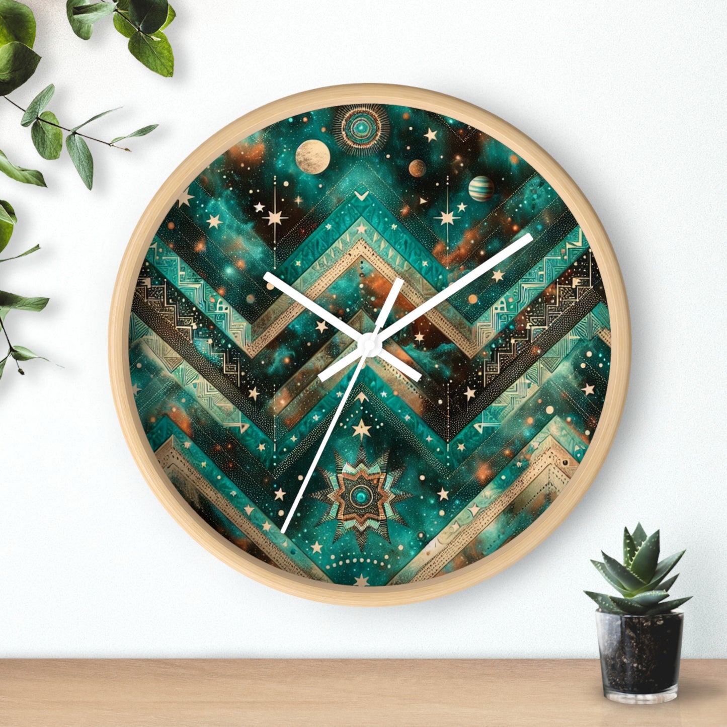 Zirconia Galaxite - Clock