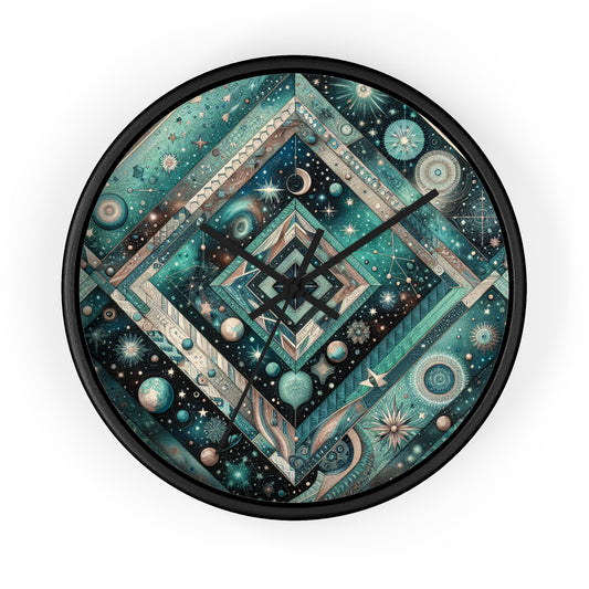 Zephyr Turquoisian - Clock
