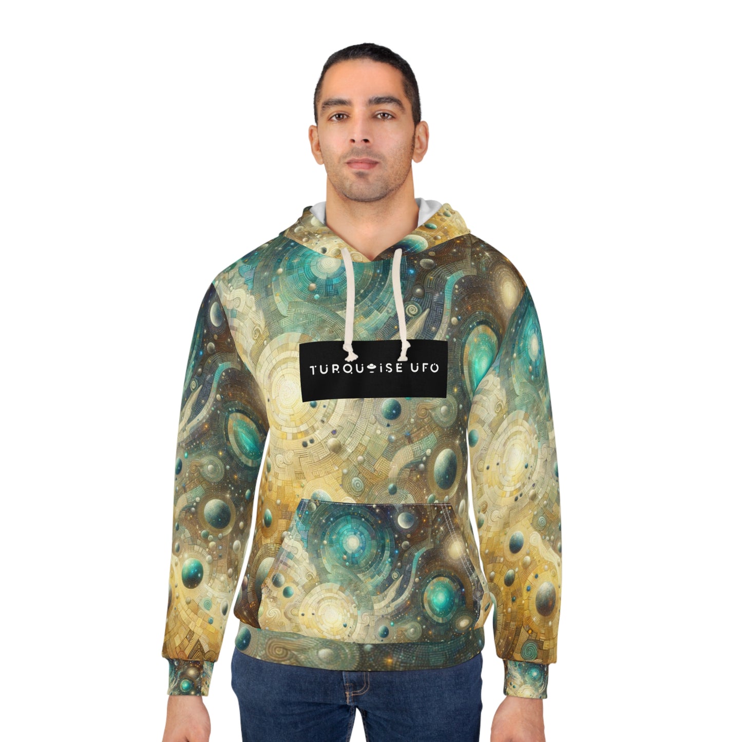 Turquoise UFO Hoodie