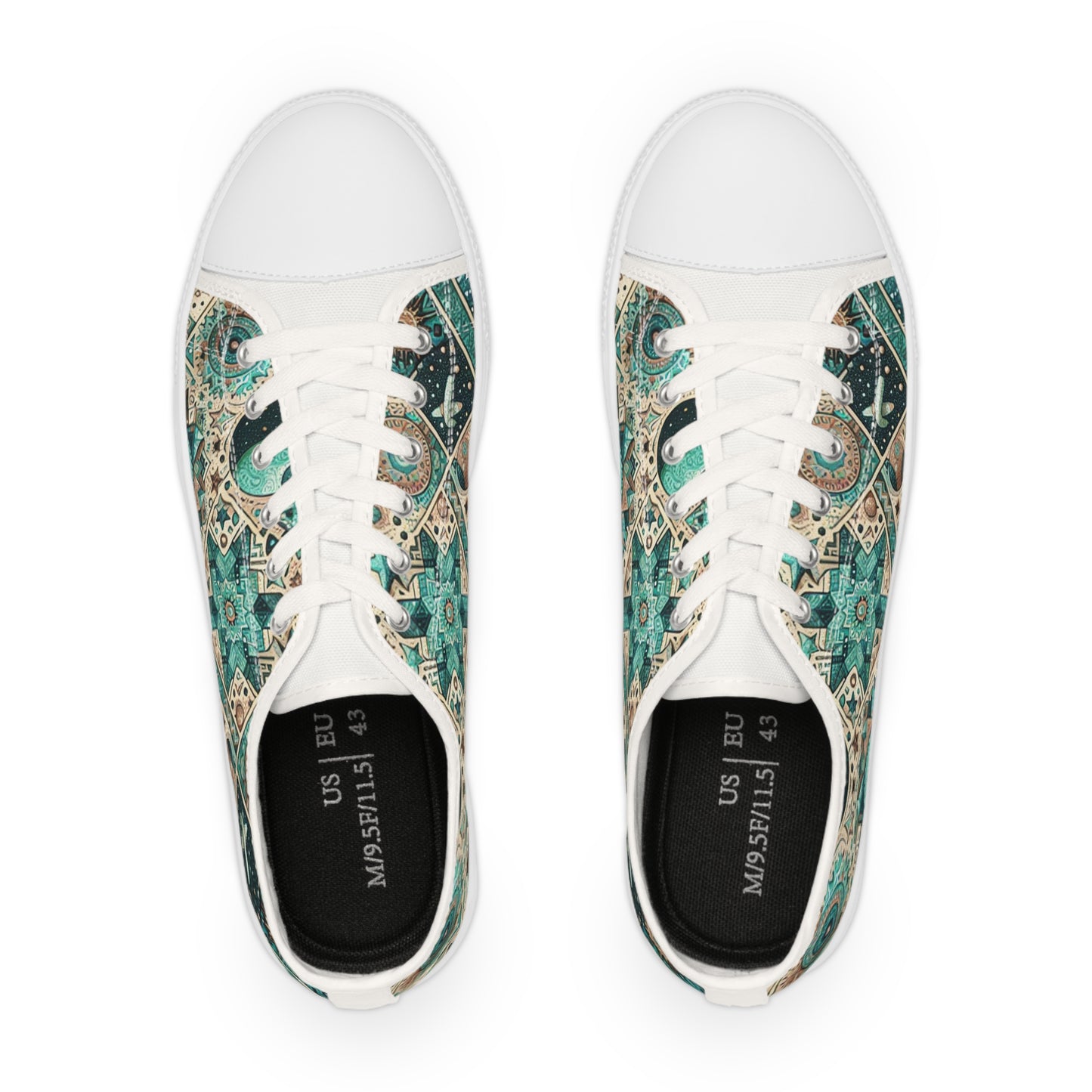 Turq Zirconian - Men's Lowtop Sneakers