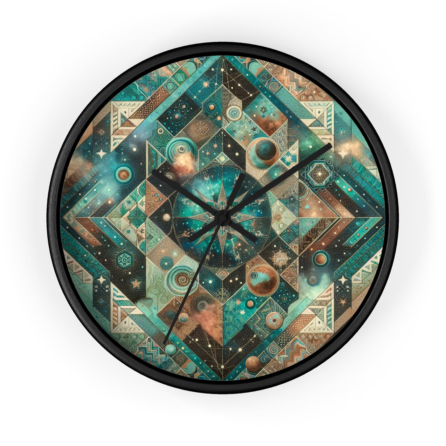 Turq Nebulaian - Clock