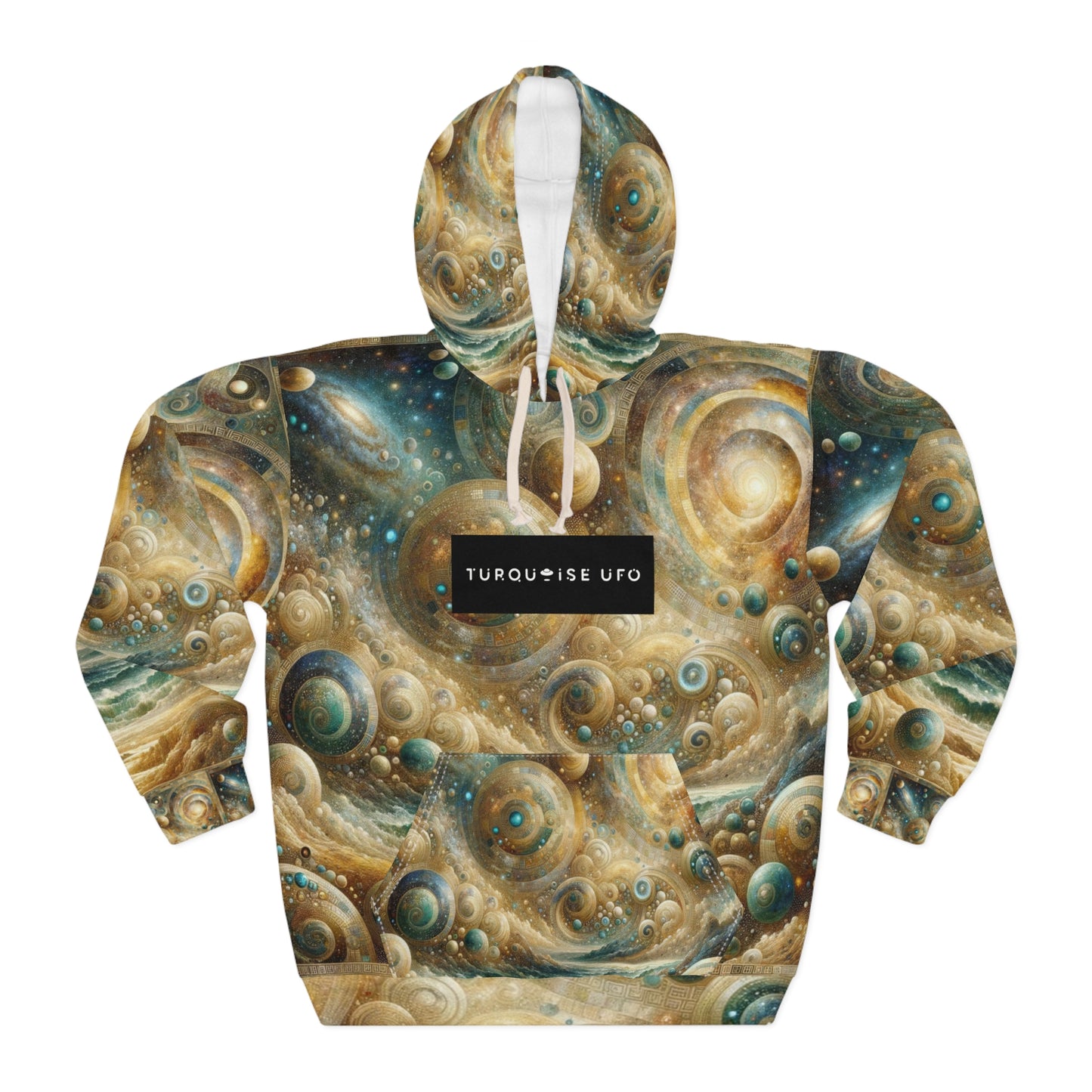 Turquoise UFO Hoodie