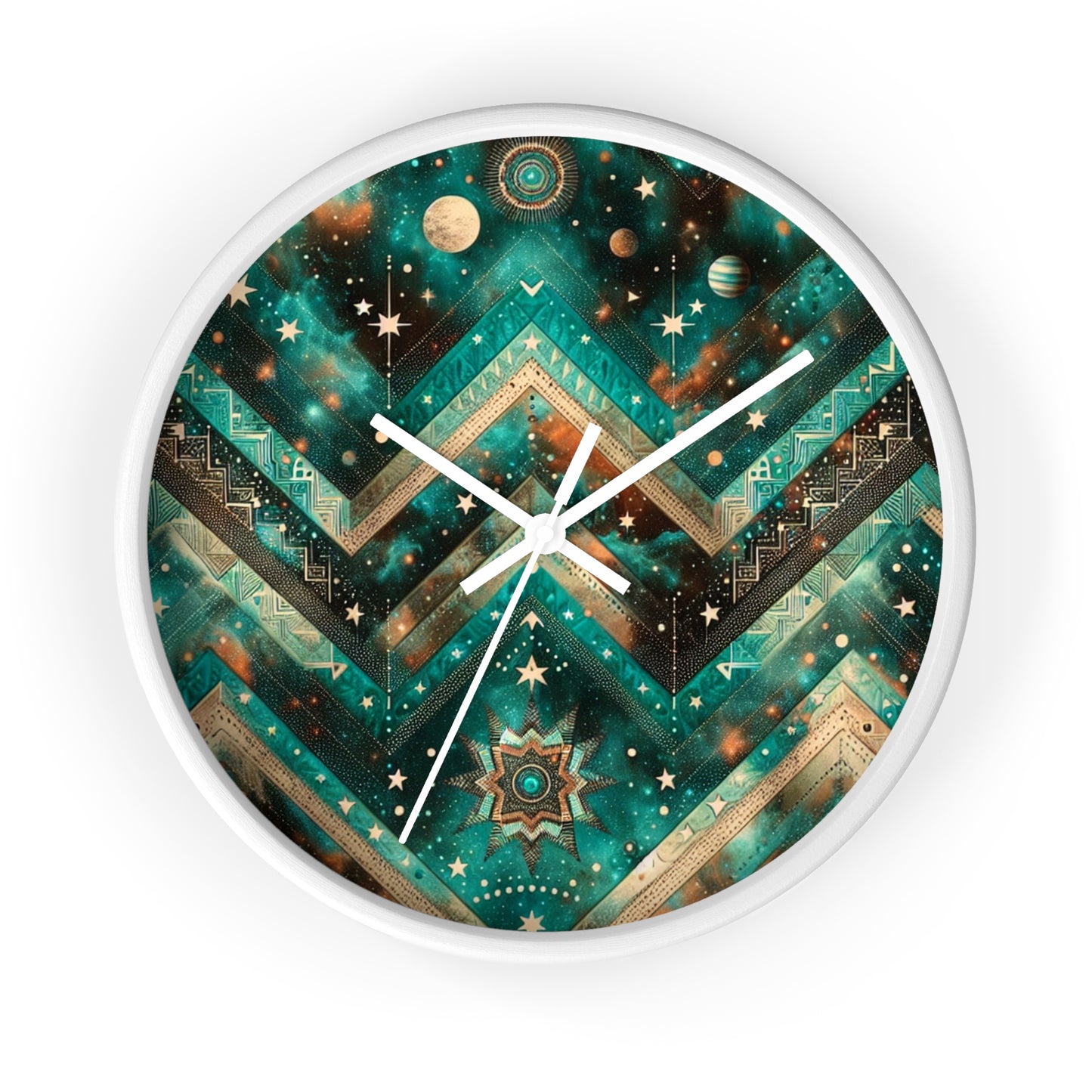 Zirconia Galaxite - Clock