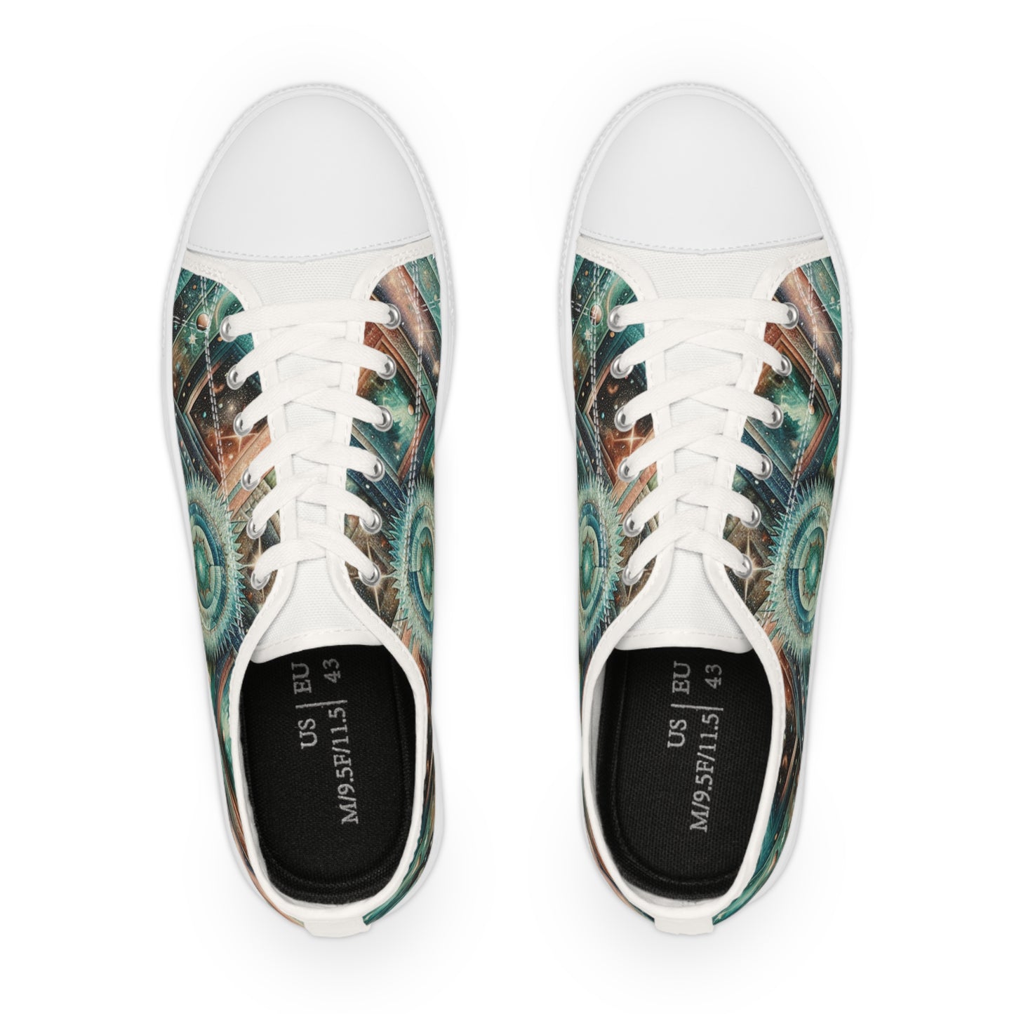 Turquoisa Starbeam - Men's Lowtop Sneakers