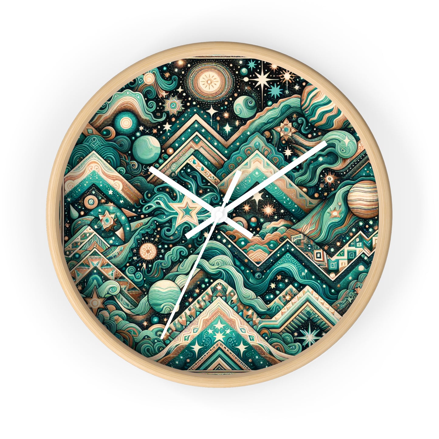 Zirconia Azure - Clock