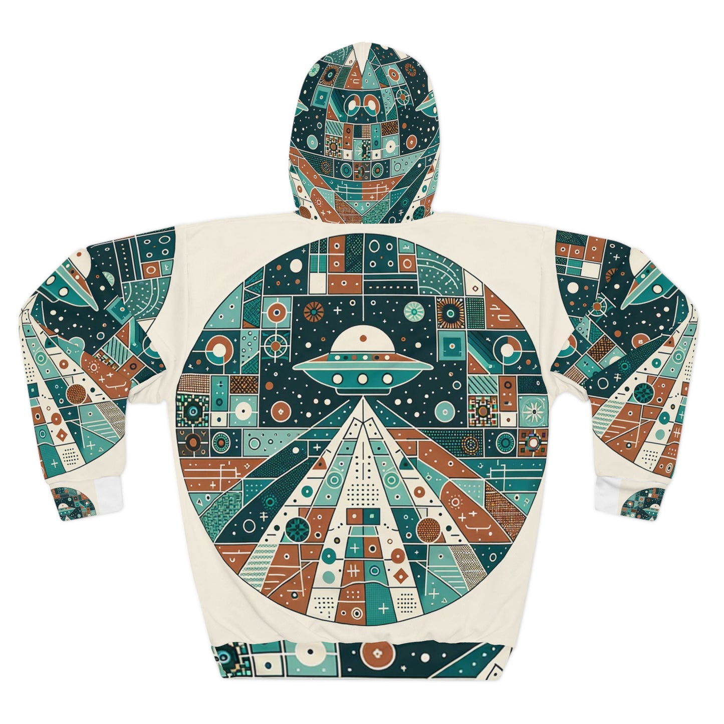 "Galactic Explorer UFO Hoodie"