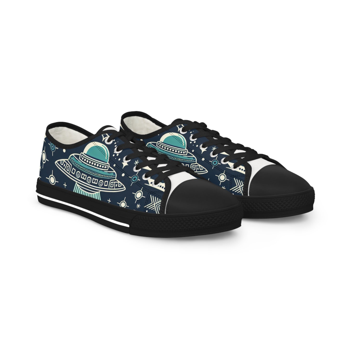 Turquoisa Glacticus - Men's Lowtop Sneakers