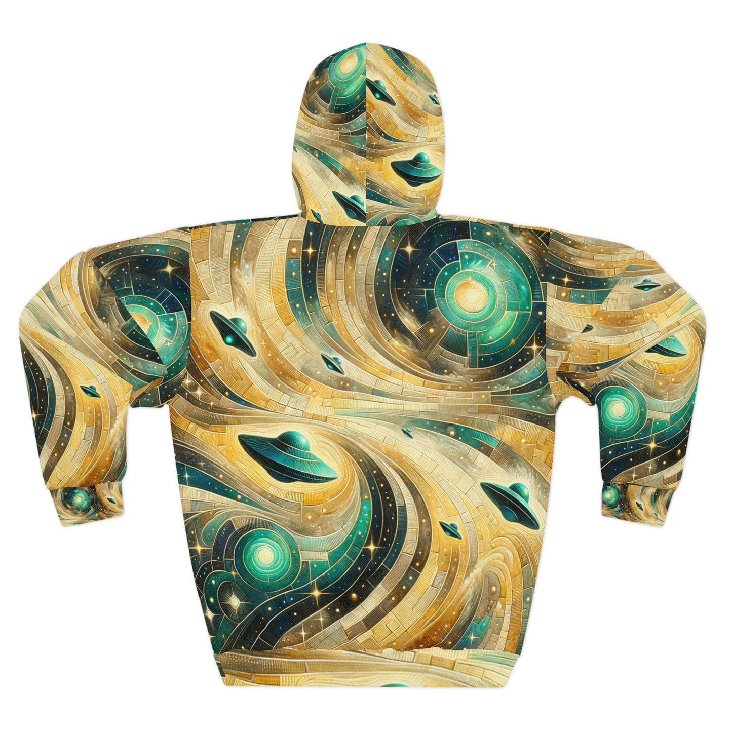 Turquoise UFO Hoodie