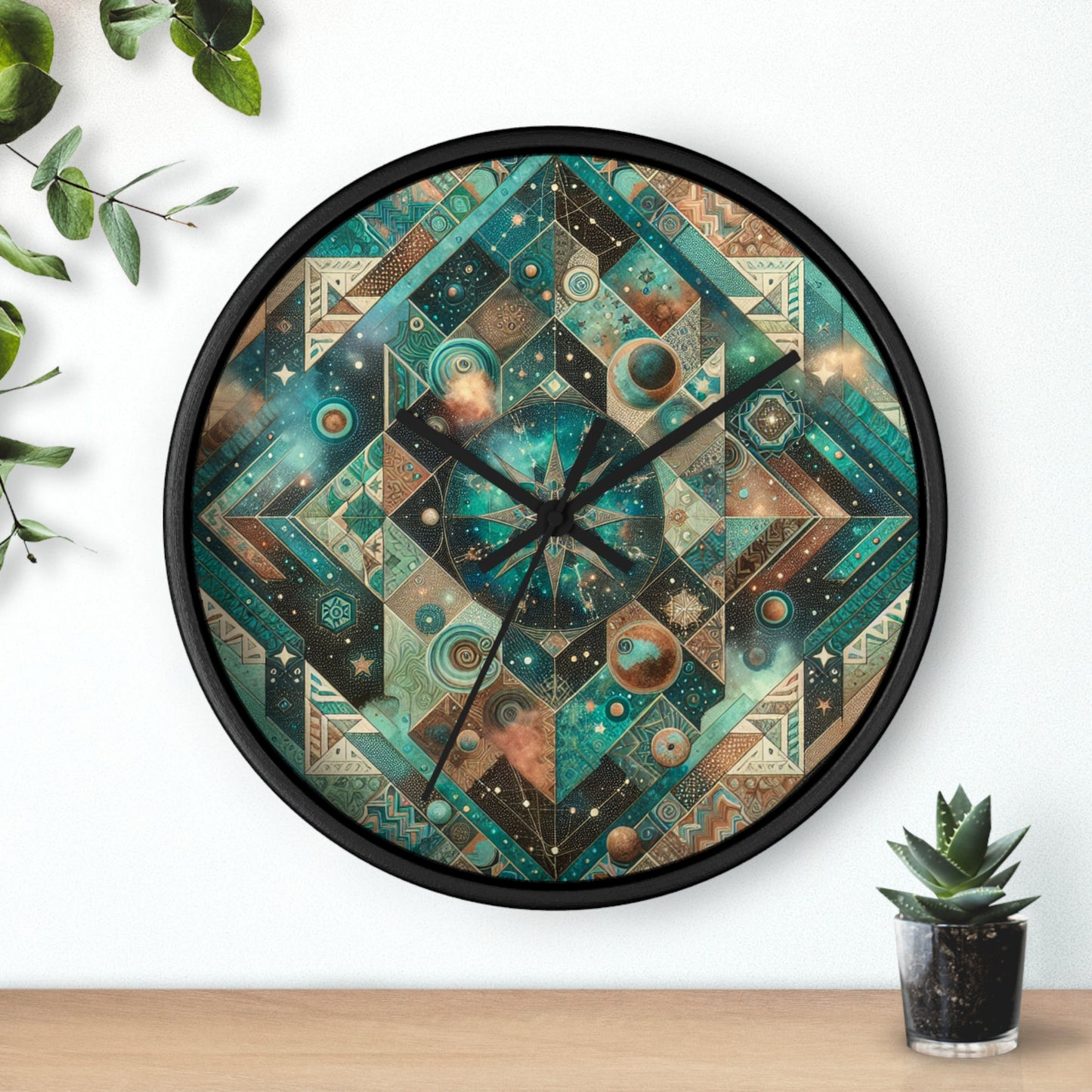 Turq Nebulaian - Clock