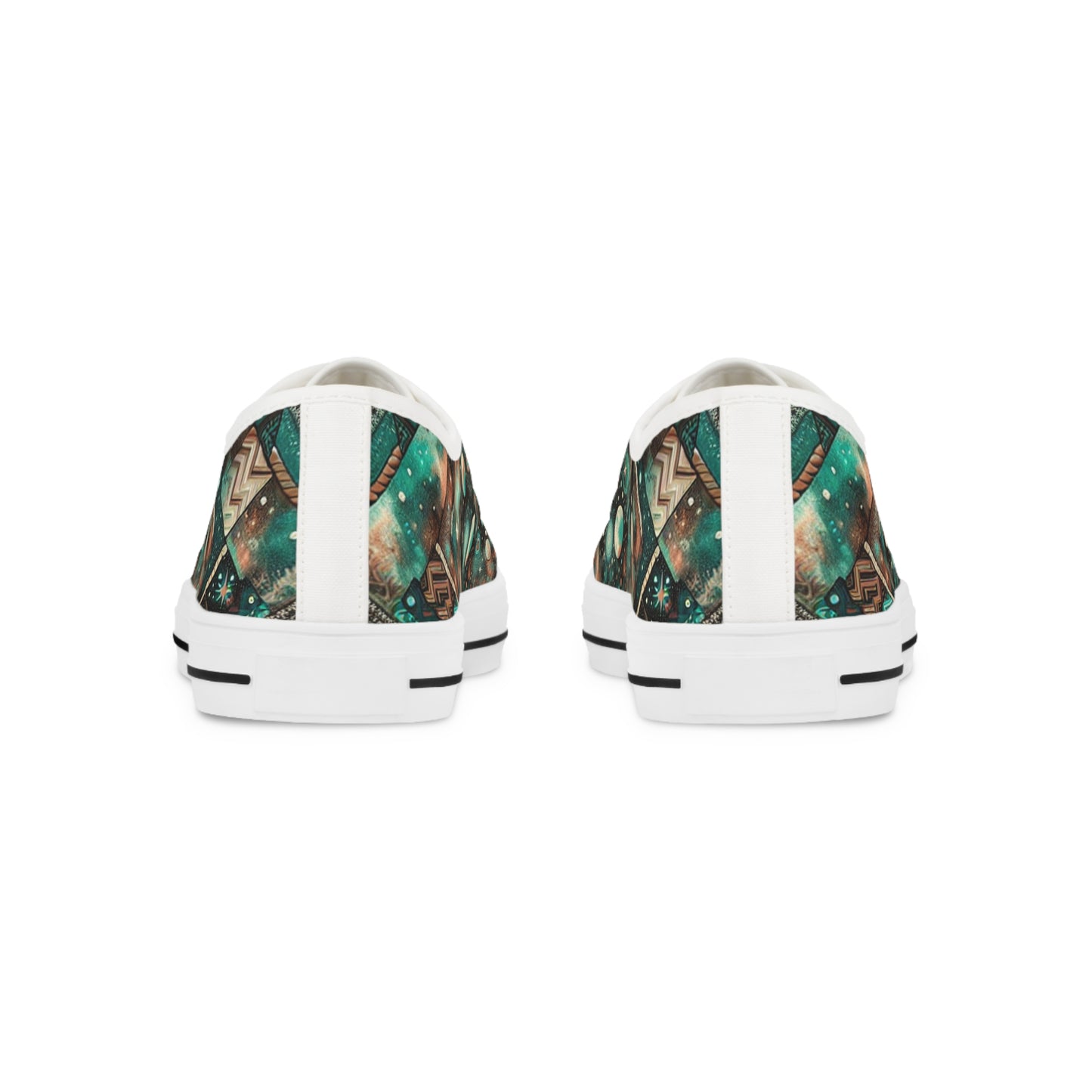 Turq Nebulon - Men's Lowtop Sneakers