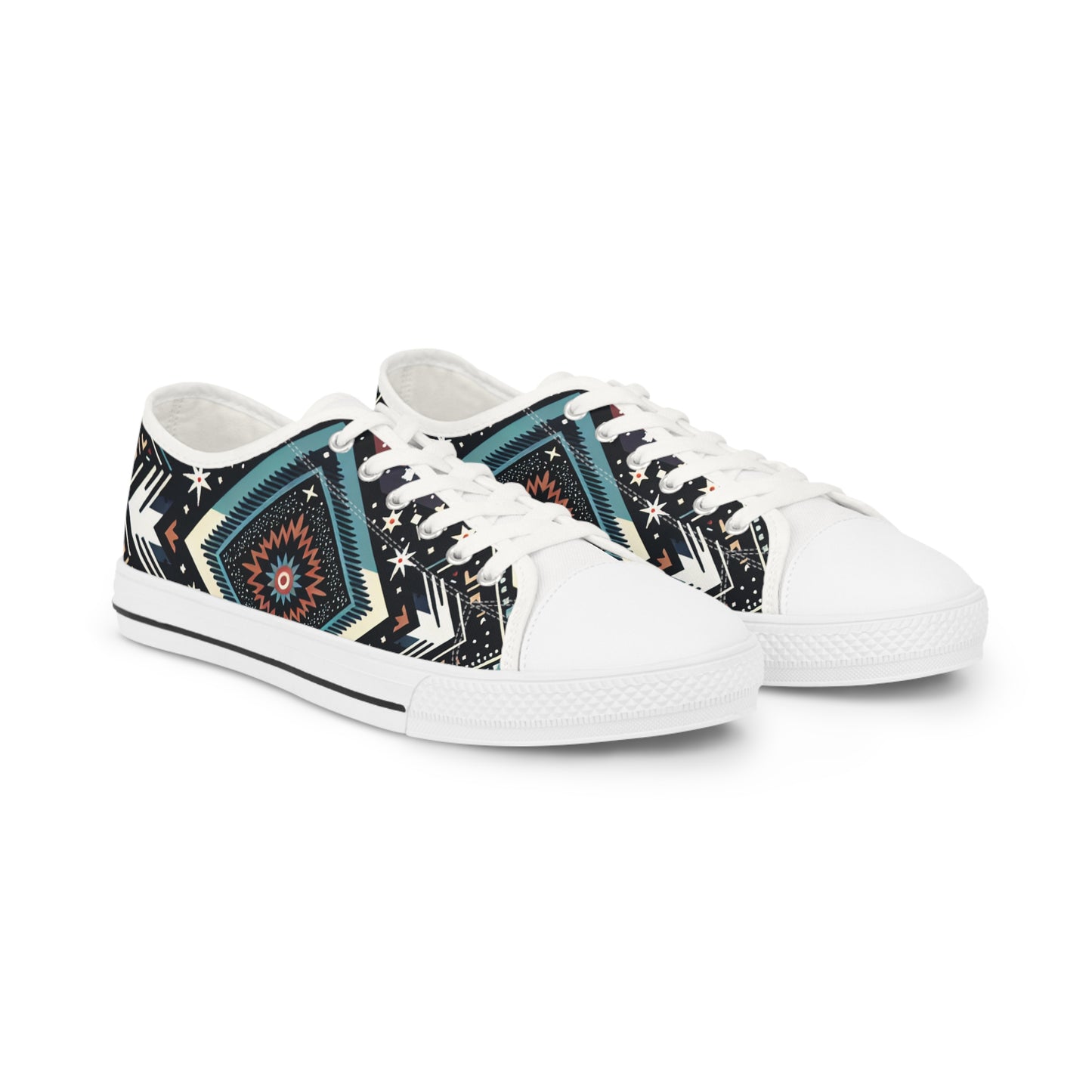 Turq Nebularian - Men's Lowtop Sneakers