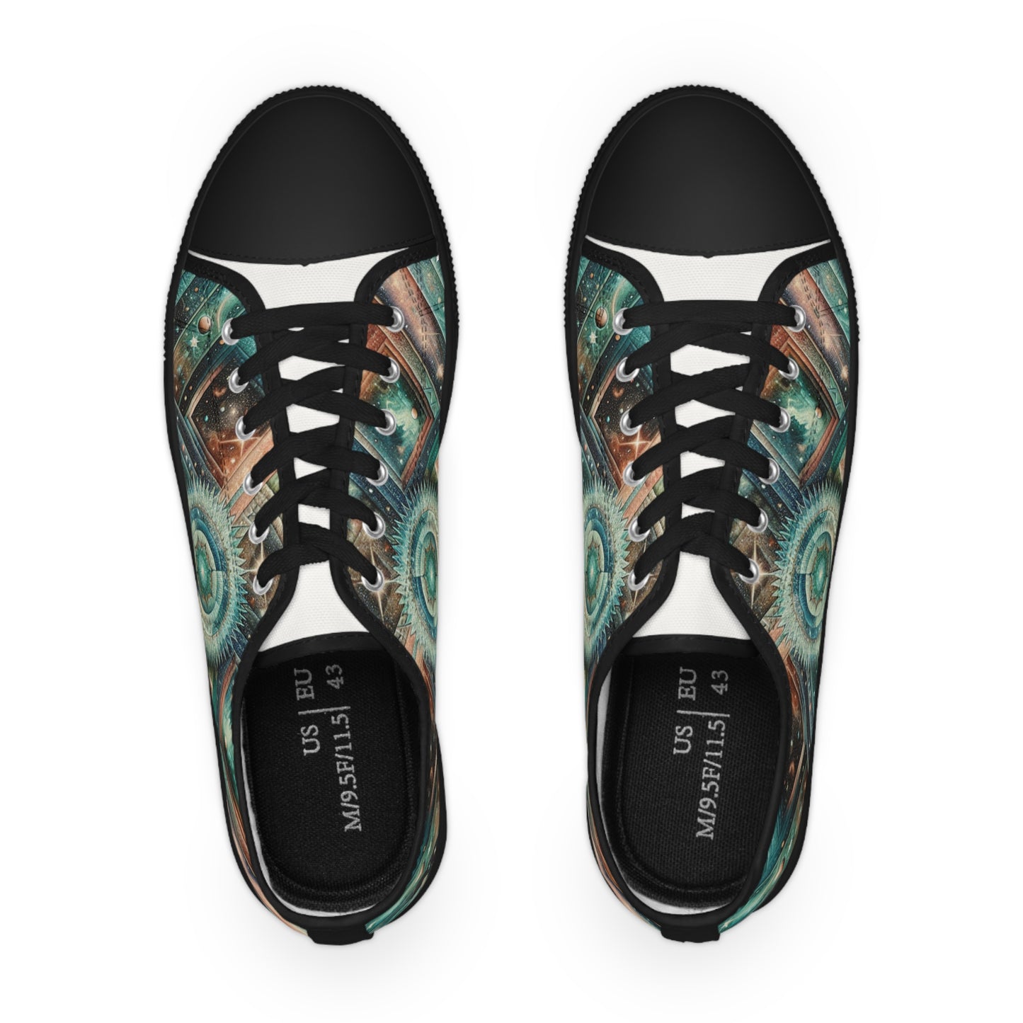 Turquoisa Starbeam - Men's Lowtop Sneakers