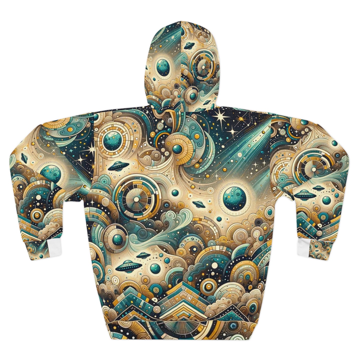 Turquoise UFO Hoodie