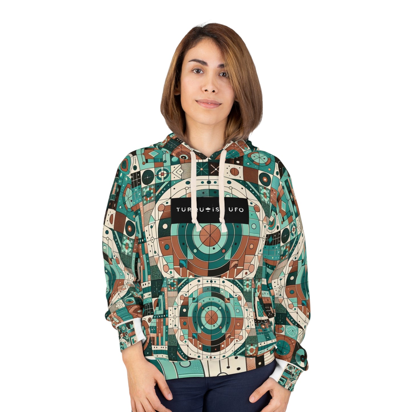 "Stellar UFO-Inspired Cosy Hoodie"