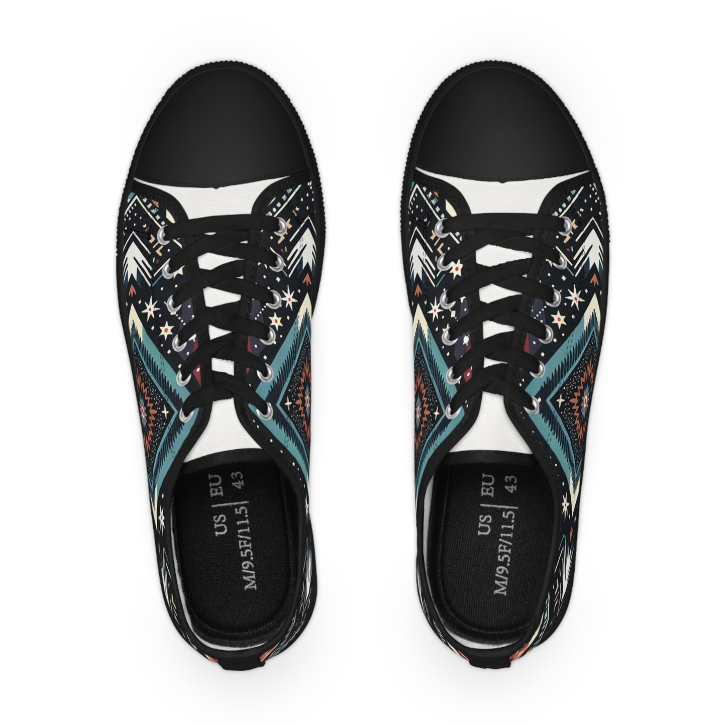 Turq Nebularian - Men's Lowtop Sneakers