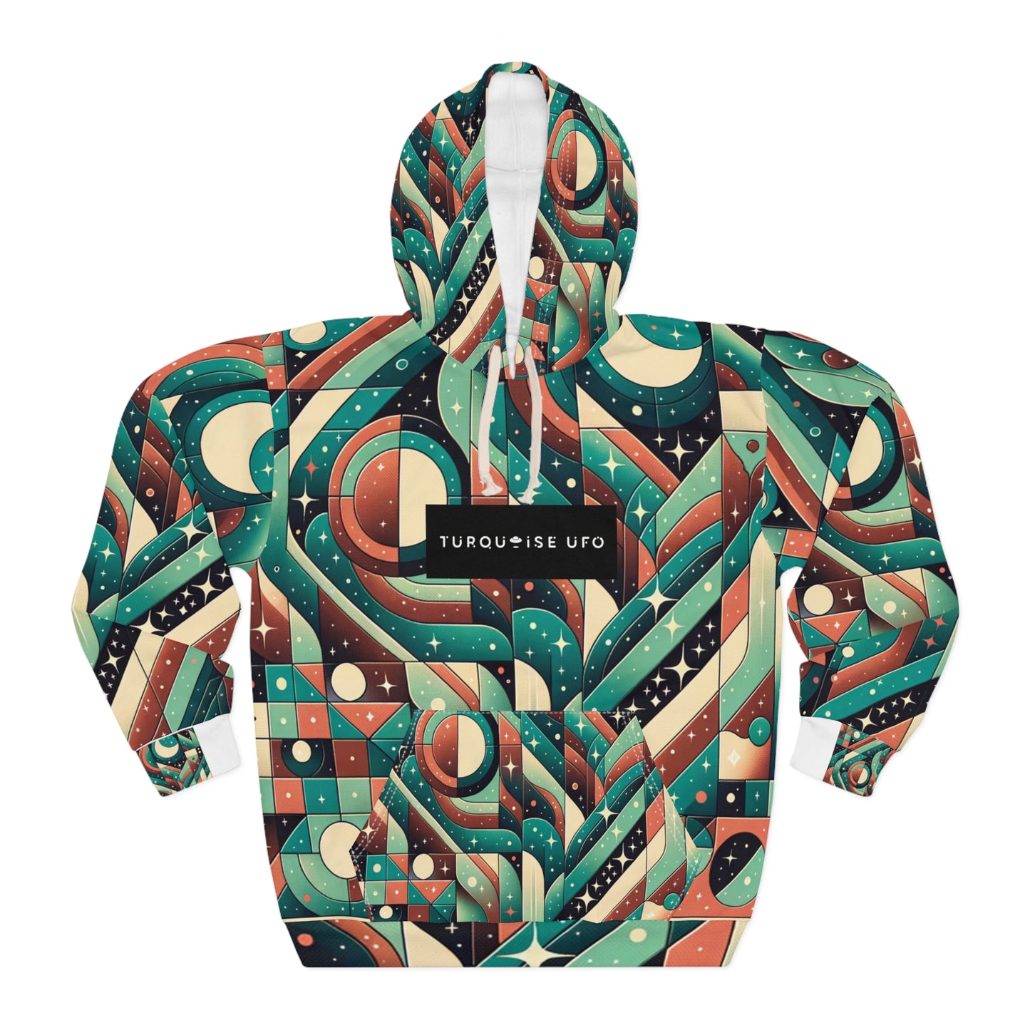 "Galactic Voyager UFO Hoodie"