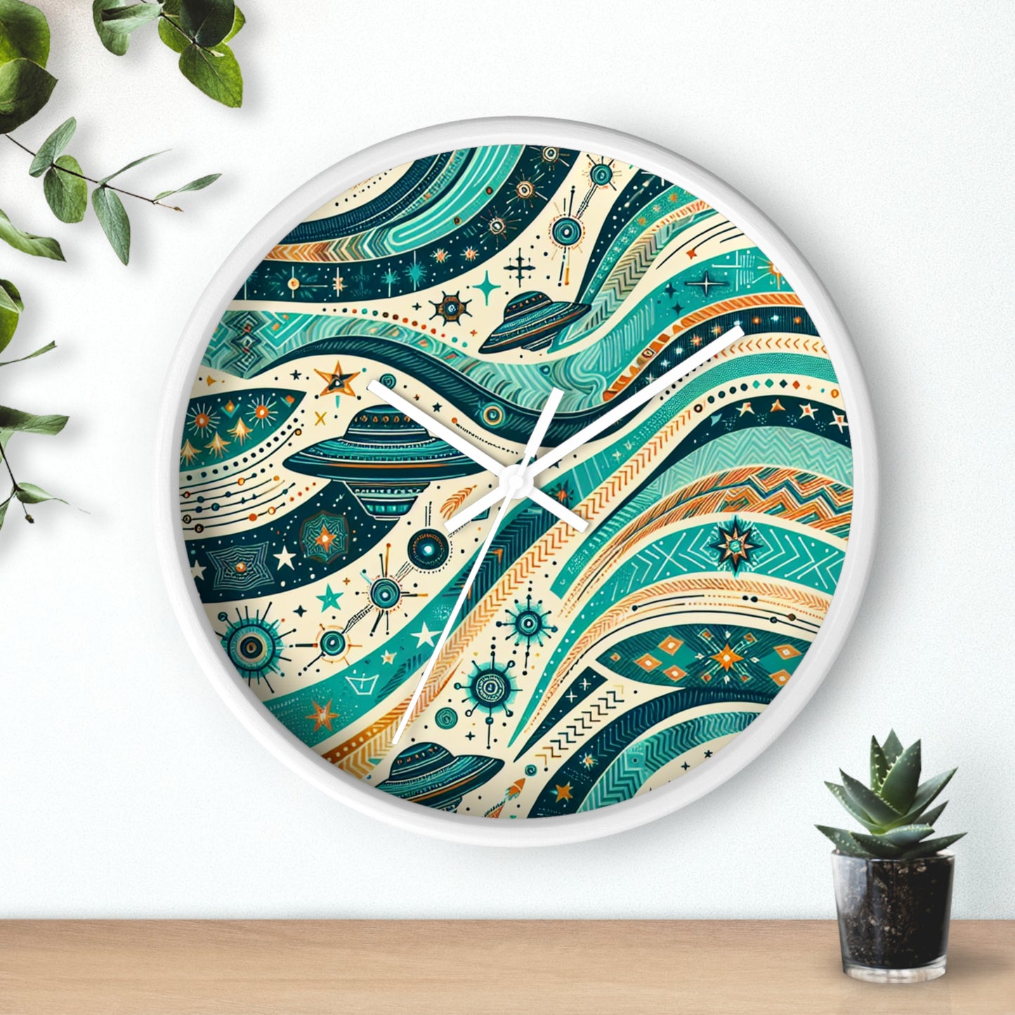 Zirconia Turquoisea - Clock