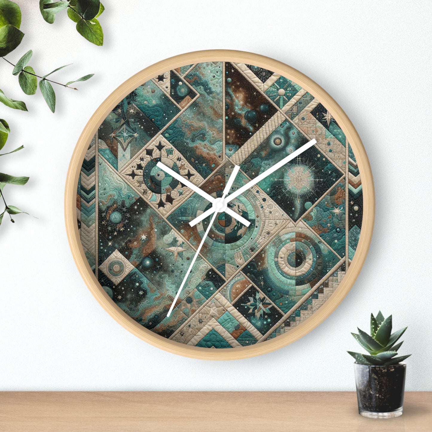 Zircon Galaxite - Clock