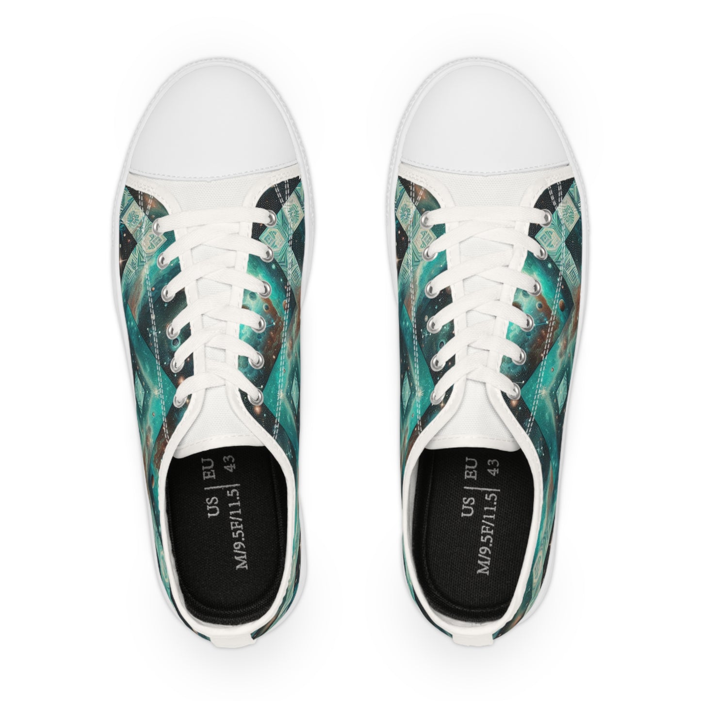 Zirconia Turquoisar - Men's Lowtop Sneakers