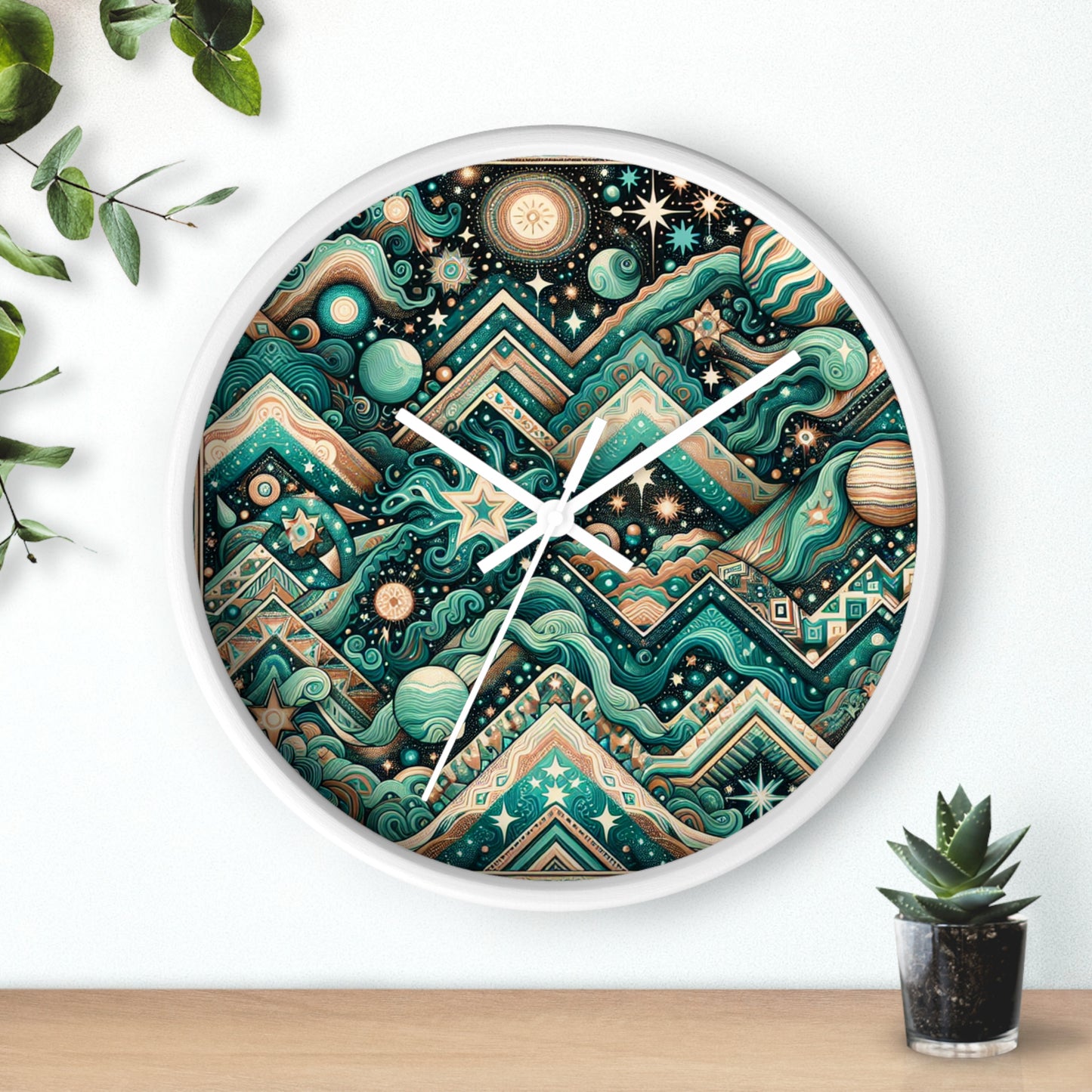 Zirconia Azure - Clock