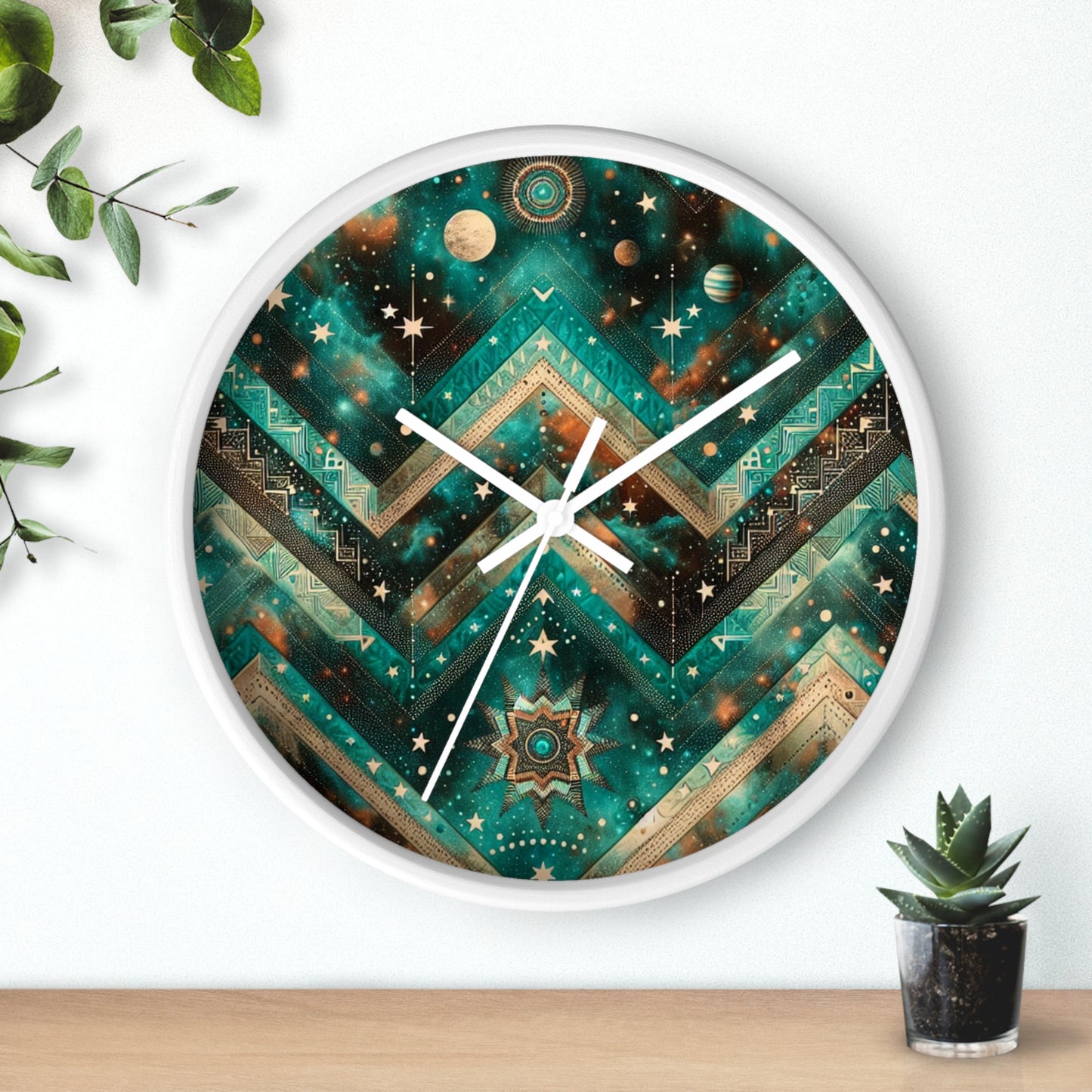Zirconia Galaxite - Clock